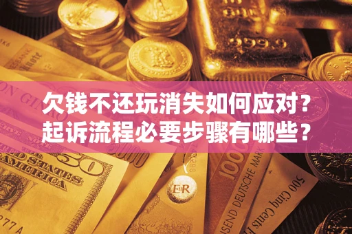 武汉欠钱不还玩消失如何应对？起诉流程必要步骤有哪些？